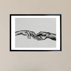 Wall Art | Love | Anniversary | Gift Idea | Decoration | B&W